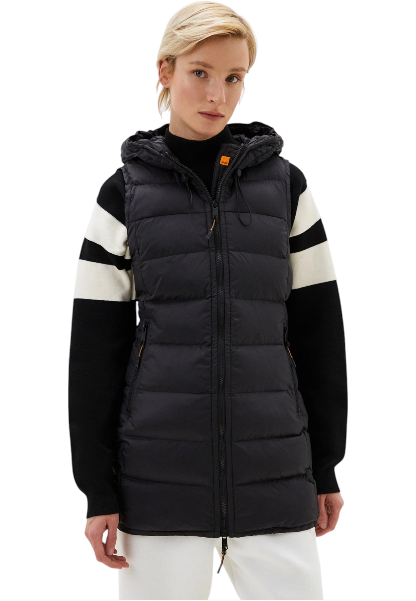 Gilet Con Cappuccio Donna Dekker   DED022101181777