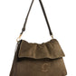 Borsa A Spalla Donna Coccinelle In camoscio, Pelle liscia, Bimateriale Lidia Suede Bimaterial E1V9G130301