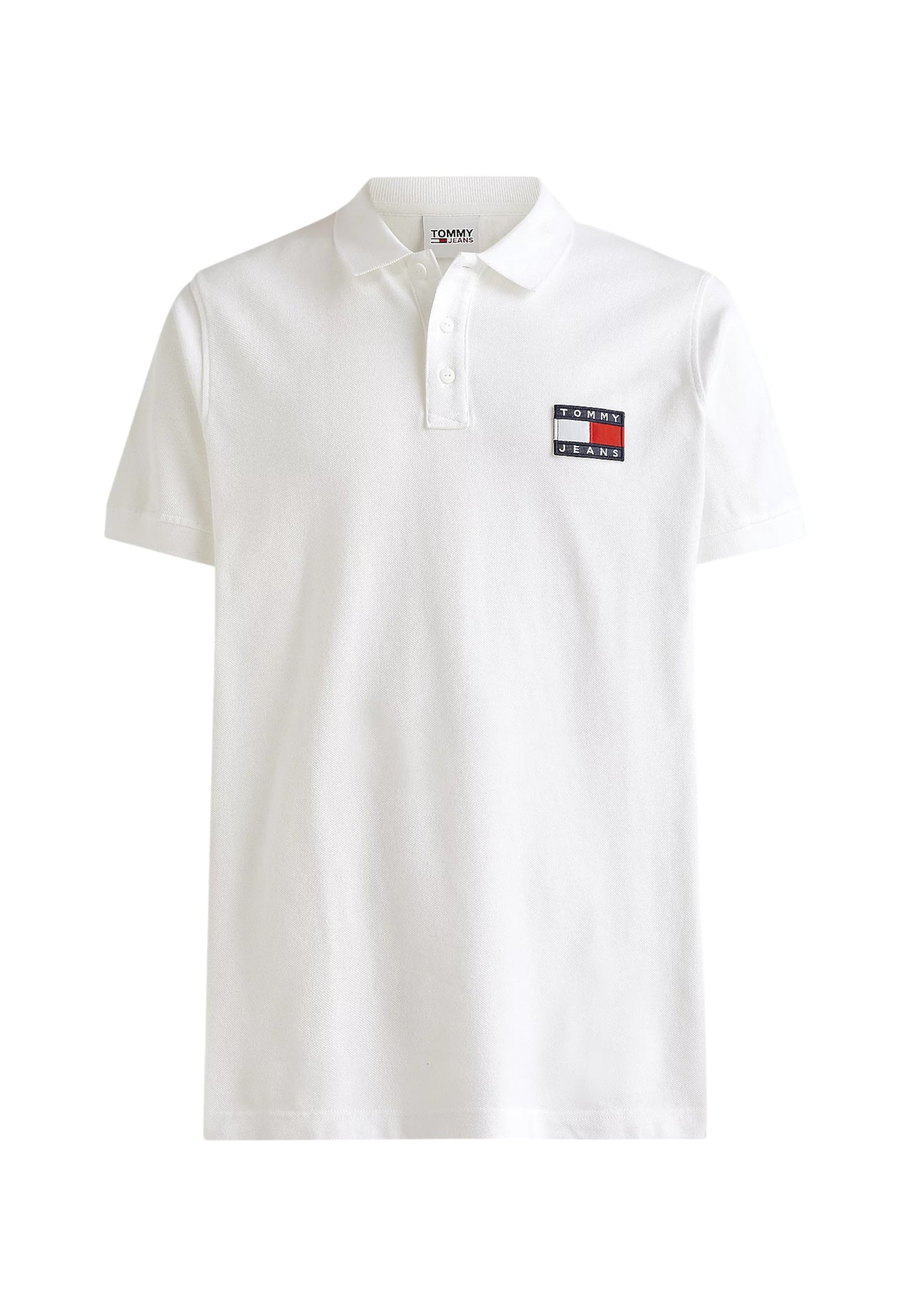 Polo Manica Corta Uomo Tommy Jeans  Tjm Tommy Badge Ligh