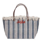 Borsa A Spalla Donna Mc2 Saint Barth Double Stripes V City Bag Fringe CBF0001