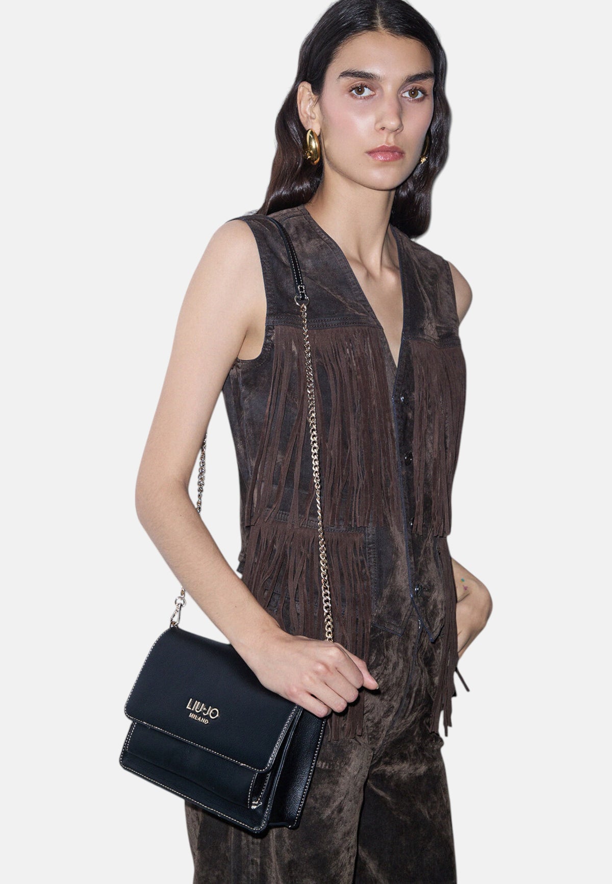 Borsa A Tracolla Donna Liu Jo Con Patta Media  AF6152E1120
