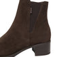 Stivaletti Chelsea Donna Nero Giardini Tomaia in pelle e pelle scamosciata, inserti elastici laterali, punta tonda, tacco basso, suola in gomma, Made in Italy  I617216D