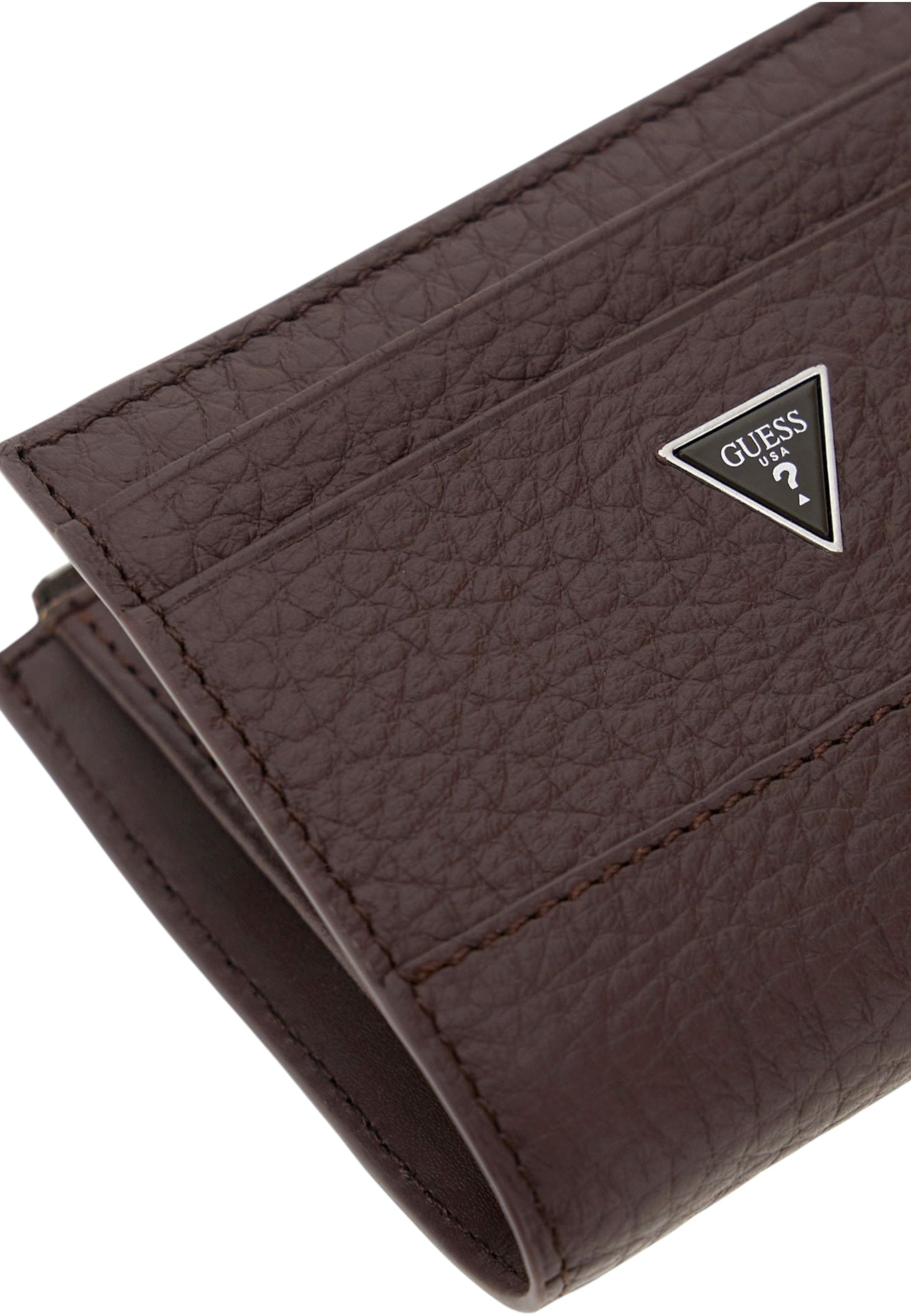 Portacarte  Uomo Guess Bifold Top Zip Torino SMBAGRLEA03