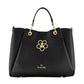 Borsa A Mano Donna Braccialini A Bauletto, Doppio con tracolla removibile e regolabile, Chiusura con clip, Con pochette interna removibile, Charm gioiello a forma di margherita, Dimensioni: 36 x 17 x 29 Cm Amy Bijoux B19212YY