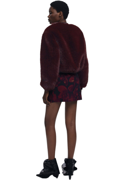 Cappotto  Donna Desigual  Chaq Raspberry 25WWEW67