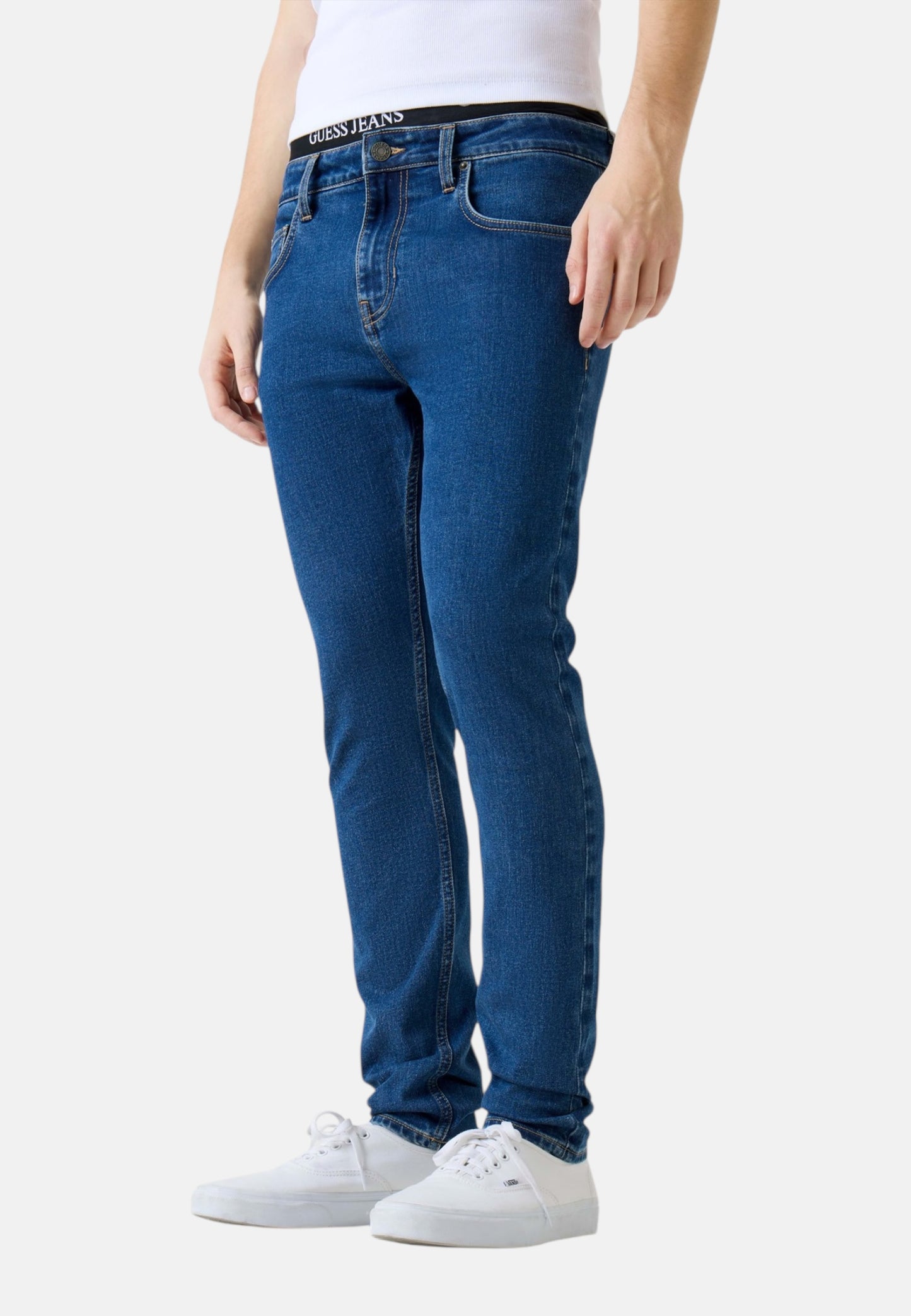 Jeans Skinny Fit Uomo Guess Cool Medium Wash Gj G12 M6RA0FD6325
