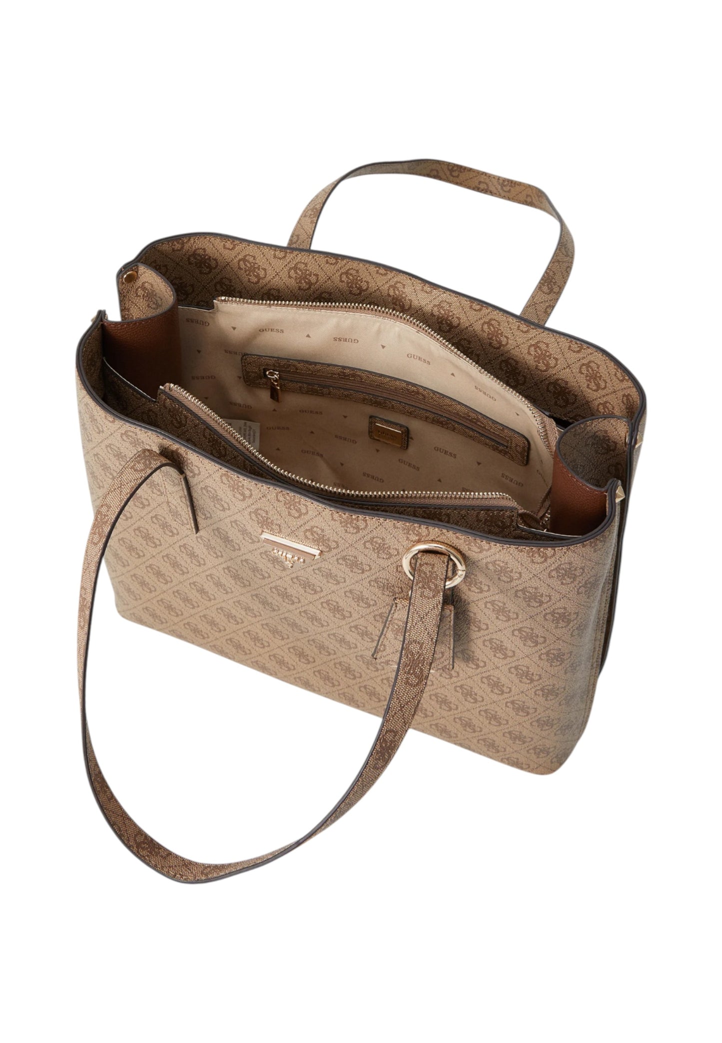Borsa A Spalla Donna Guess Girlfriend Tote Meridian Ii HWSG6974230