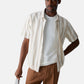 Camicia Manica Corta Uomo Liu Jo A Righe Bianco Pepe  QA6202T574A