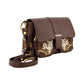 Borsa A Spalla Donna Braccialini A Spalla, Tracolla removibile e regolabile, Chiusura con clip, Due tasche interne, una con zip e una aperta, Stampa ramage con motivo ornamentale, Dimensioni: 20 x 8.5 x 18 Cm Queen B19300TY