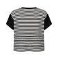 T-Shirt Manica Corta Donna Liu Jo Jersey Rigato  VA6039J3908