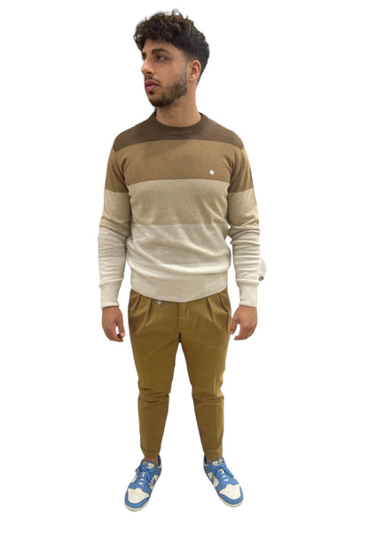 Maglione A Girocollo Uomo Manuel Ritz   3532M514233840