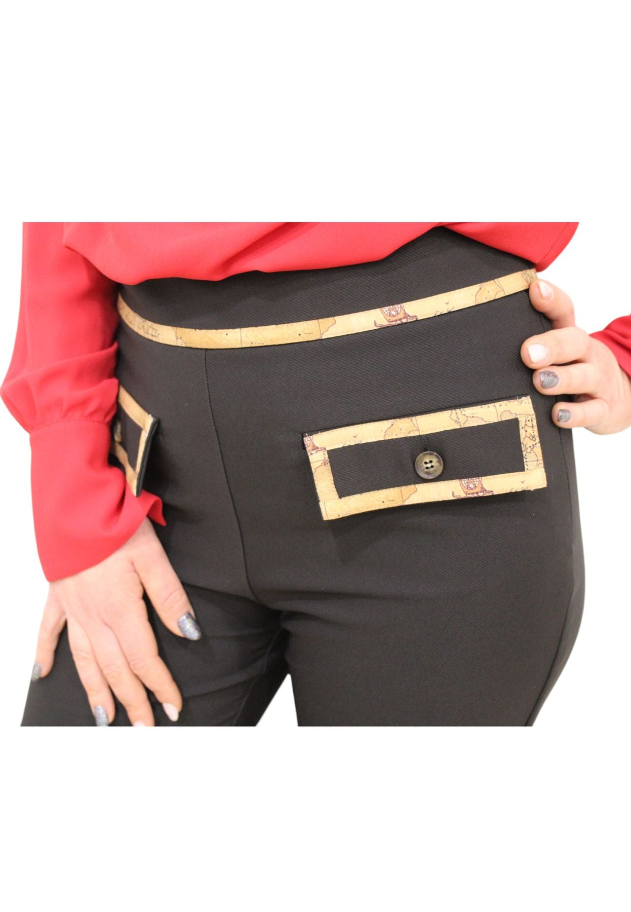 Pantaloni  Donna Alviero Martini A Palazzo  23ID10421NPM7