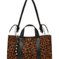 Borsa A Mano Donna Sun68 Midi Bag, Doppio Manico, Tracolla Regolabile, Chiusura Con Coulisse E Sacca Interna, Charm Logato Animalier Y46242