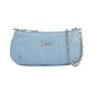 Portafoglio Con Zip Donna Tommy Jeans In Denim Con Catenella Tjw Cool Denim AW0AW18881