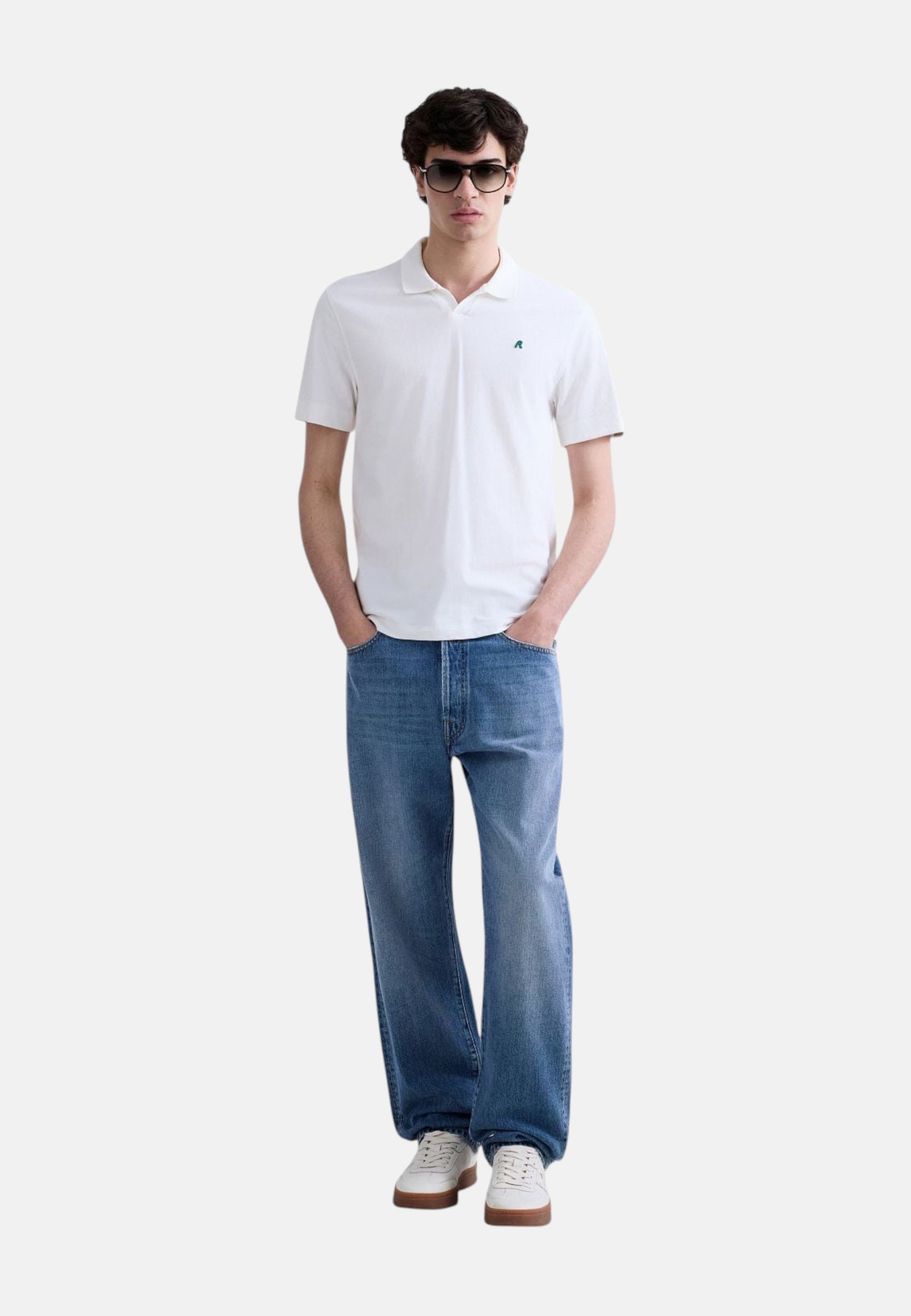 Polo Manica Corta Uomo Replay In Jersey Con Ricamo  M3465 .000.21868