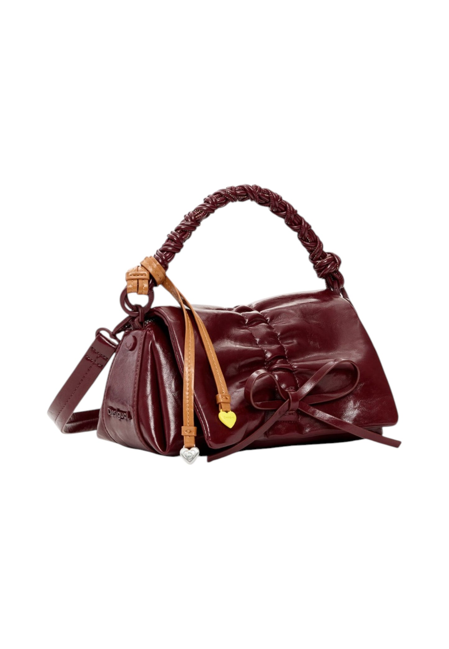 Borsa A Spalla Donna Desigual  Bag Rodio Naron Mini Flap Burgundy 26SAXP91