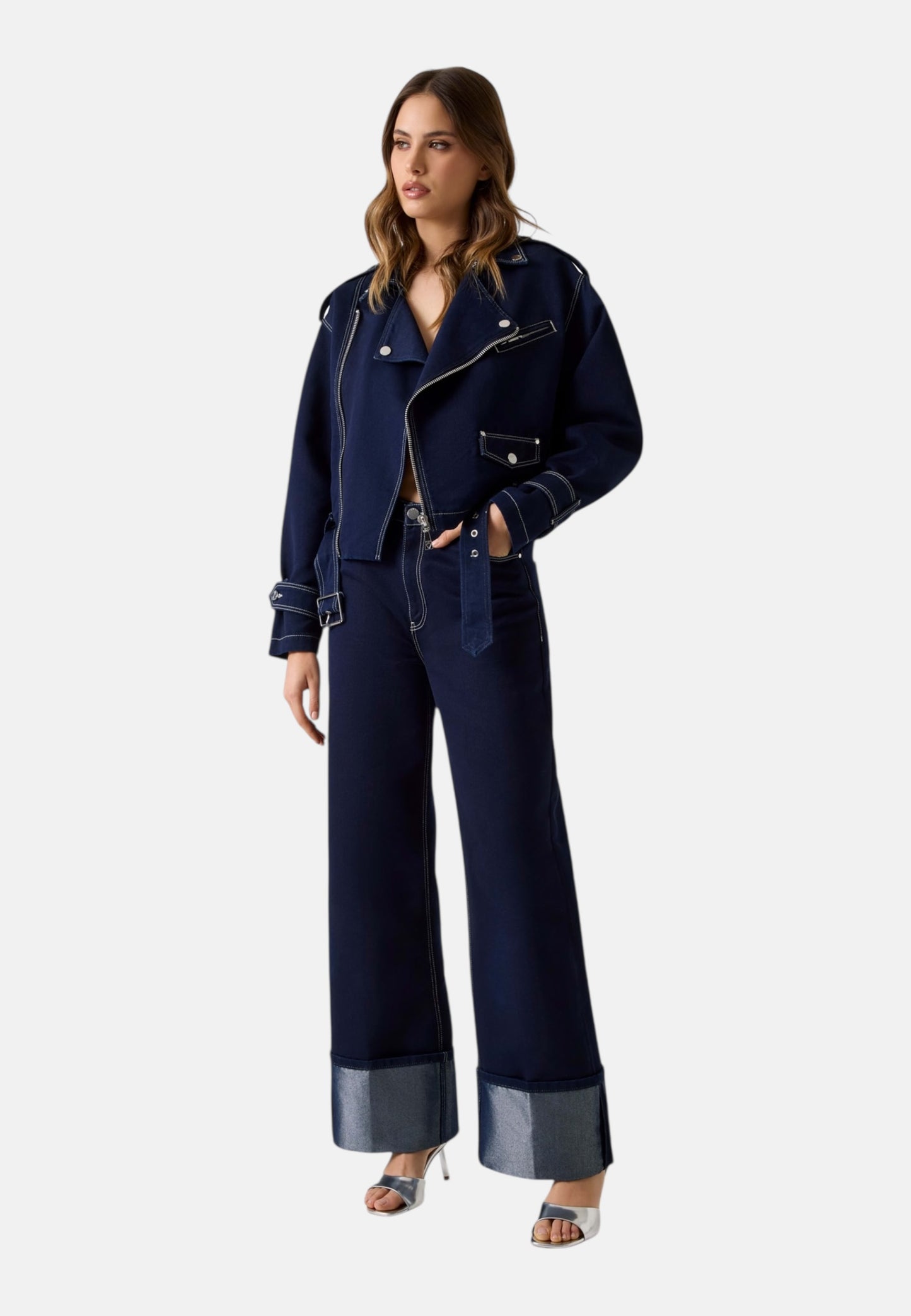 Giacca Jeans Donna Guess  Florence Jacket W6RN71D6911