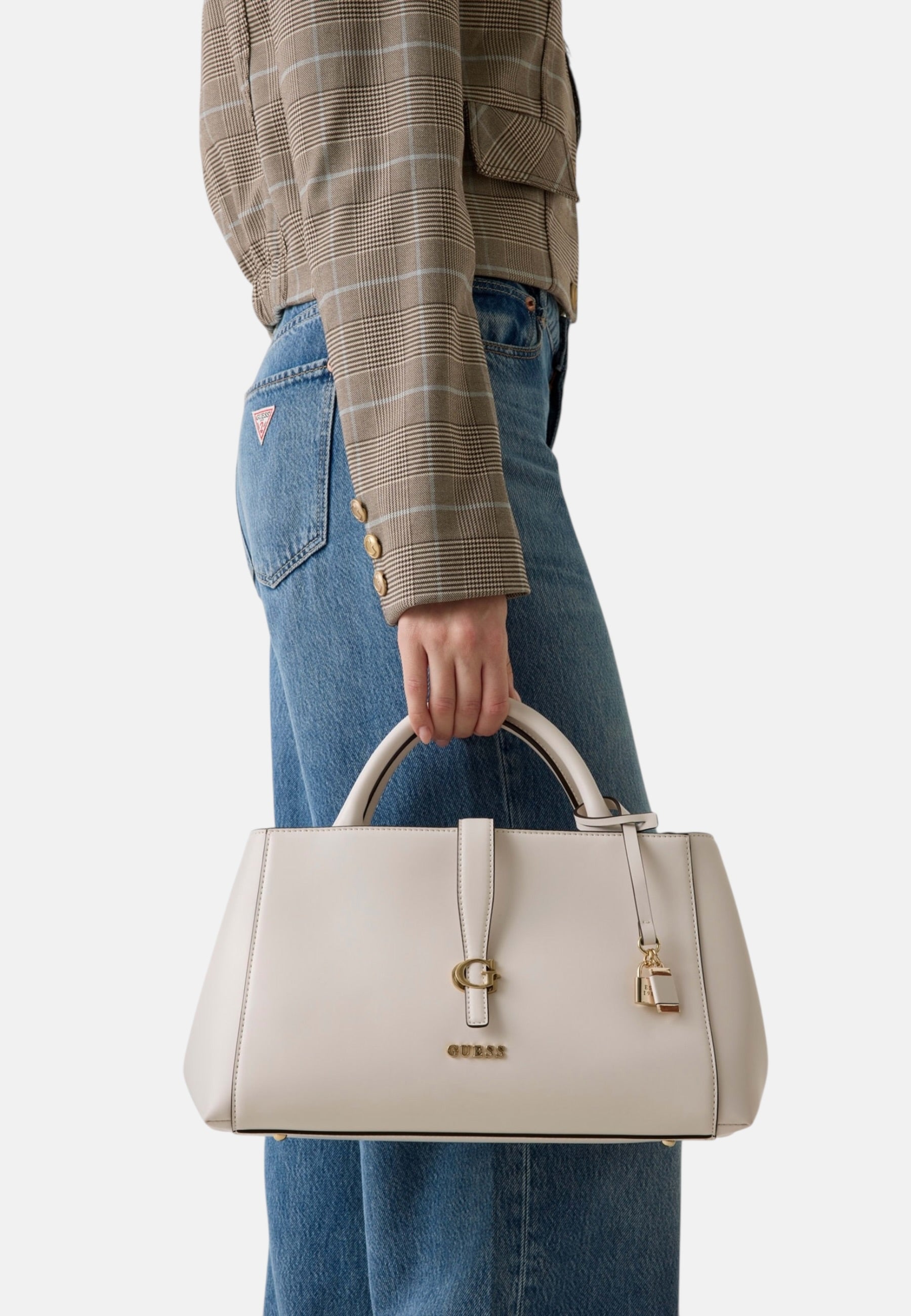 Borsa A Mano Donna Guess Girlfriend Satchel Carrie HWVG9896060