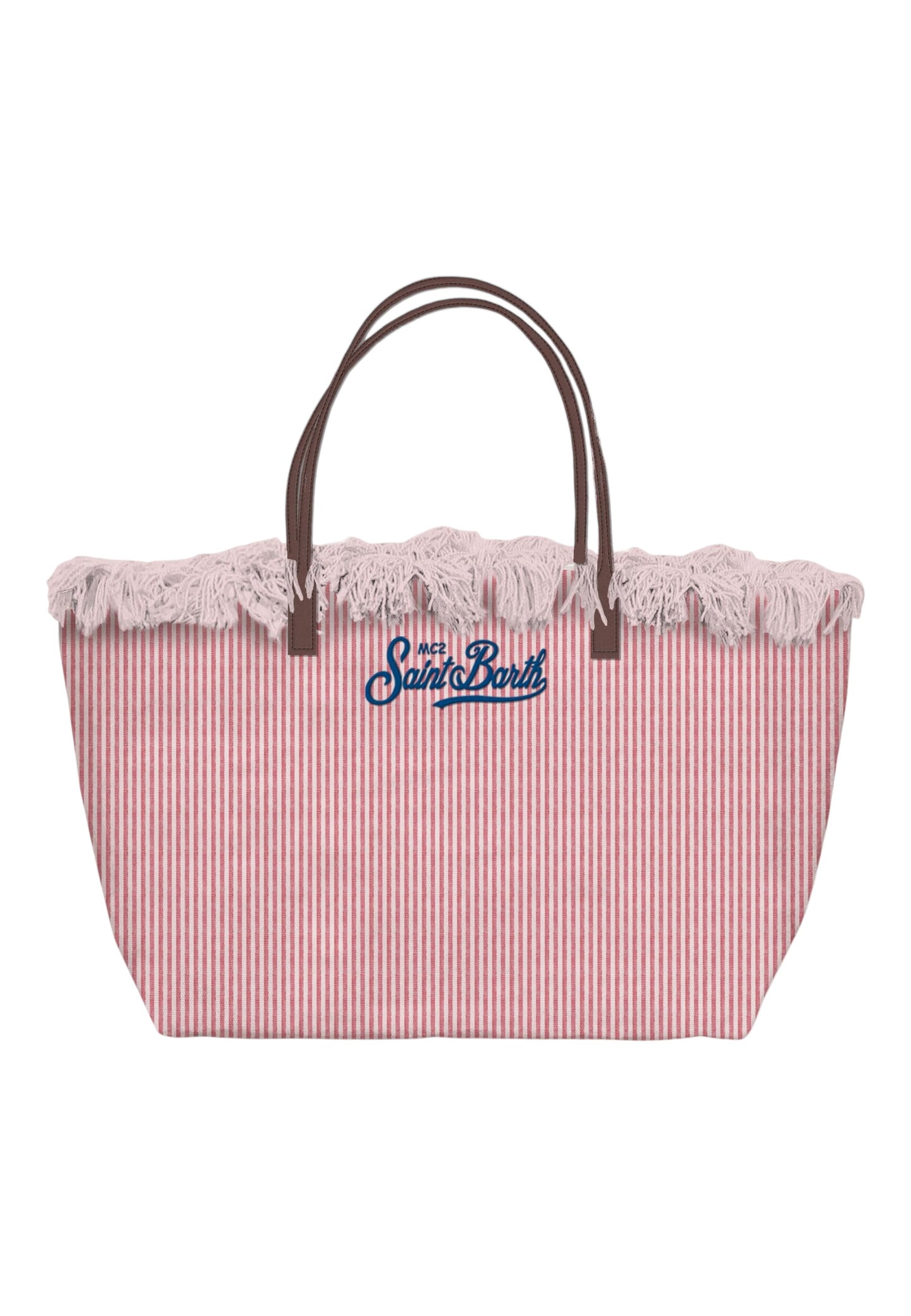 Borsa A Spalla Donna Mc2 Saint Barth Micro Stripes V City Bag Mid Fringe CBMF001