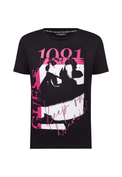 T-Shirt Manica Corta Donna Guess  1981 W1RI49I3Z00