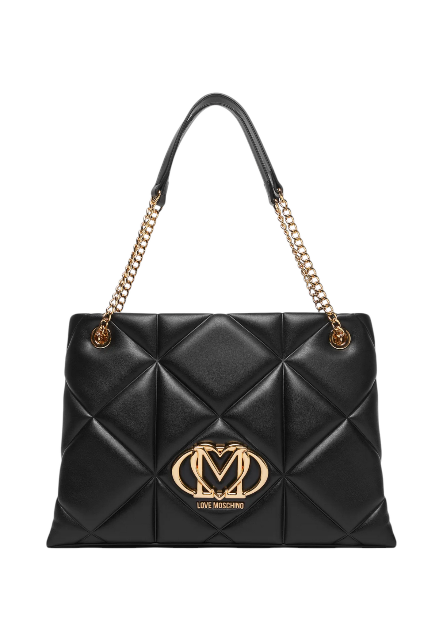 Borsa A Mano Donna Love Moschino Trapuntata Con Manico E Logo Metallico  JC4040PP0PLC0