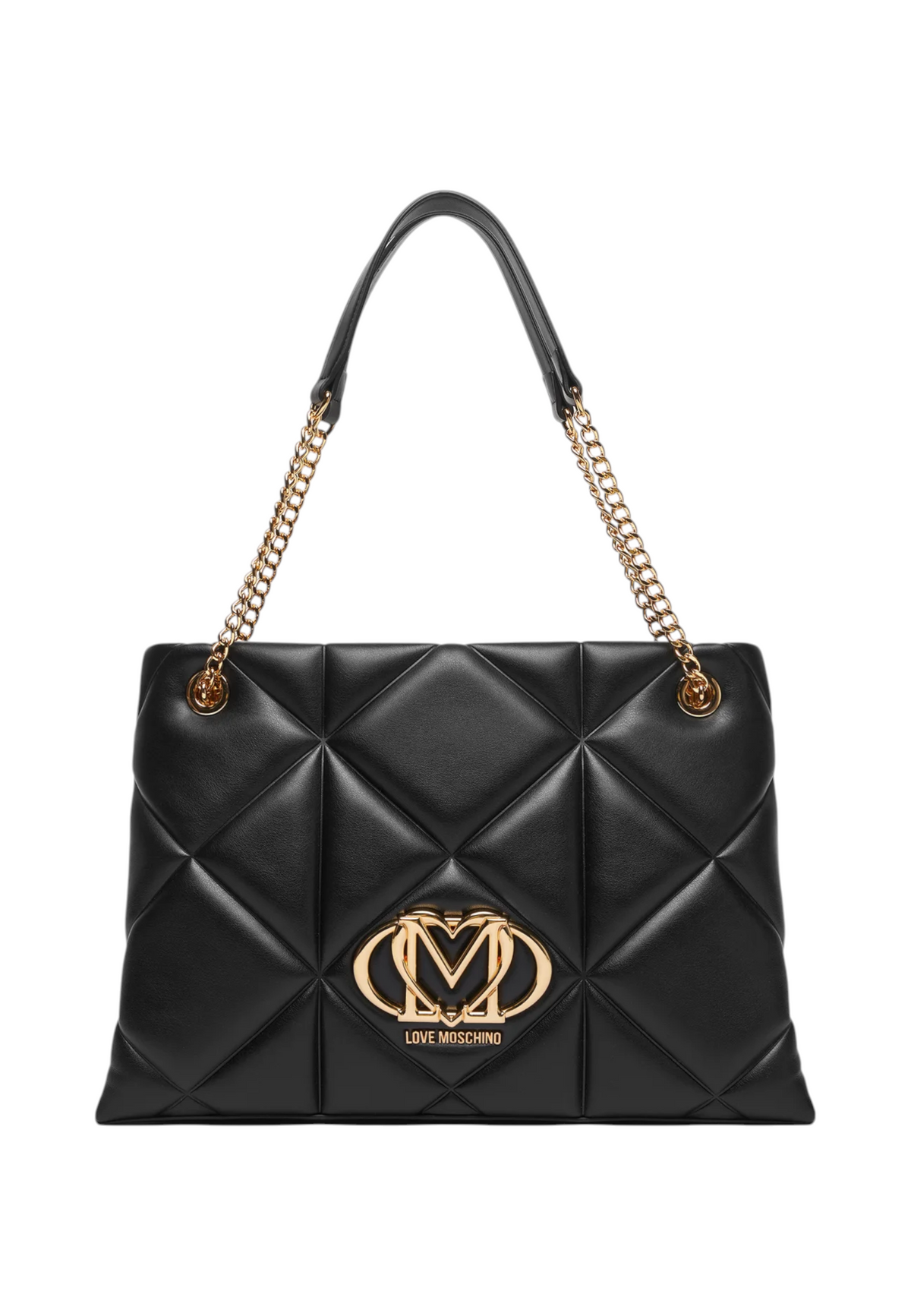 Borsa A Mano Donna Love Moschino Trapuntata Con Manico E Logo Metallico  JC4040PP0PLC0