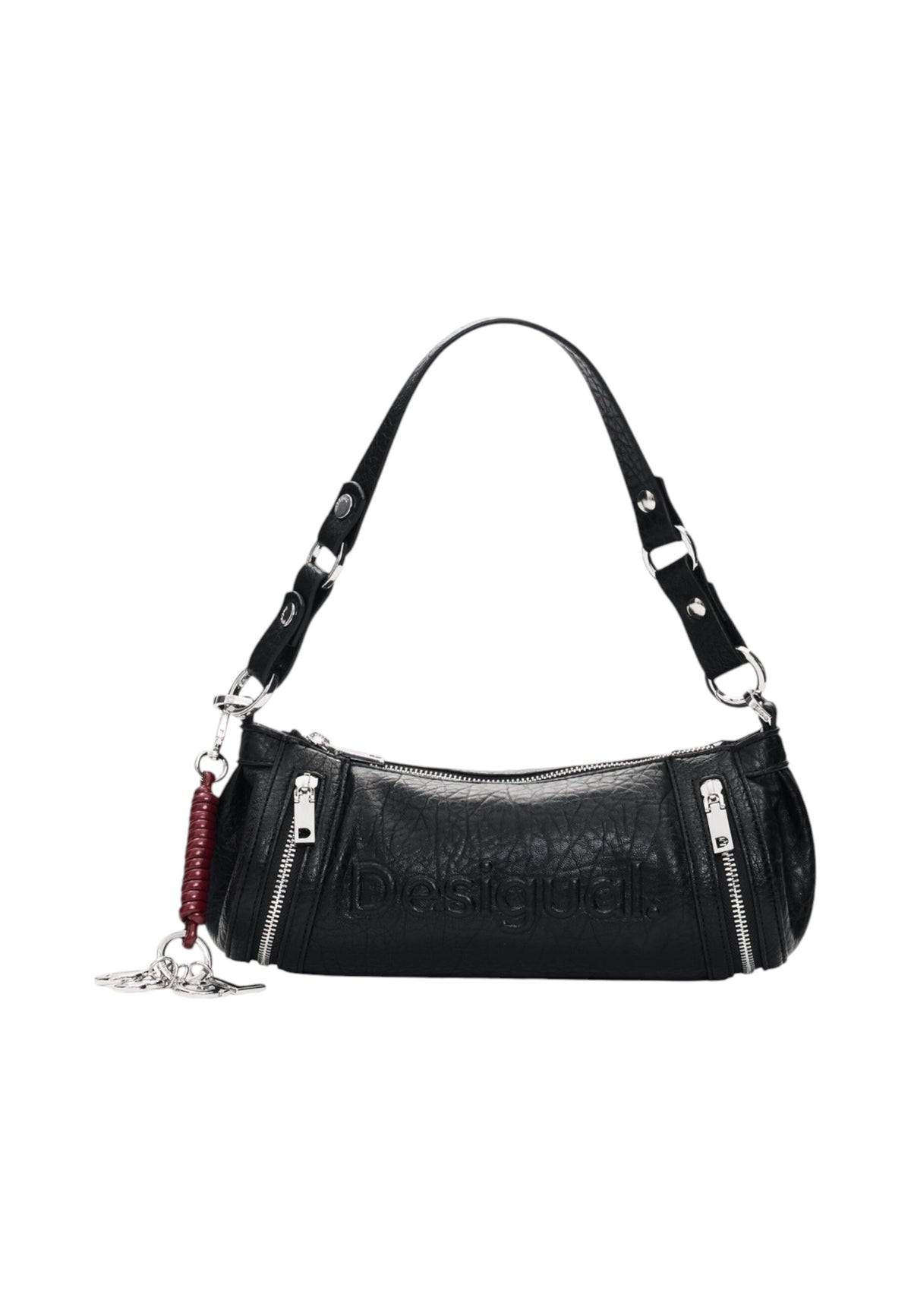 Borsa A Spalla Donna Desigual  Bag Half Logo Zarauz Nf Black 26WAXP99