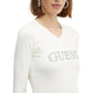 Maglia Scollo A V Donna Guess
