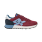 Sneakers Basse Uomo Sun68 Stile Running, Nylon E Suede, Maxi Logo Ricamato, Dettagli A Contrasto Jaki 2.0 Solid Z46121