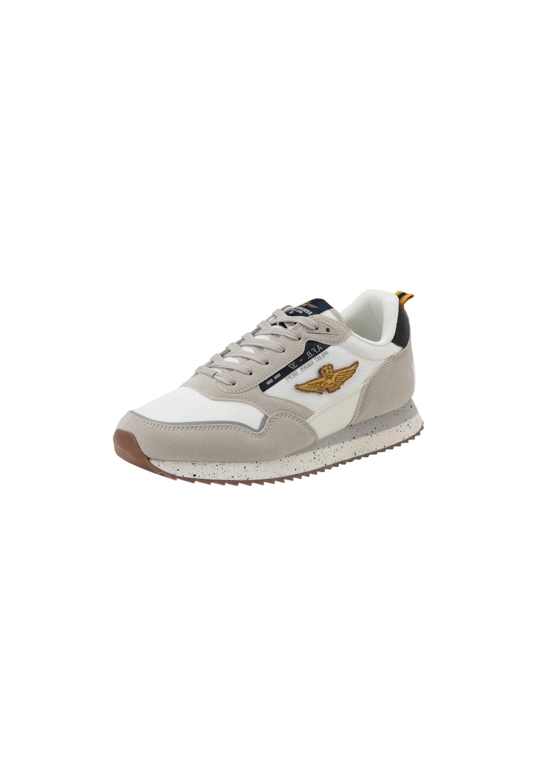 Sneakers Basse Uomo Aeronautica Militare Con Patch AM E Aquila  261SC0288UCT03545