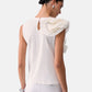 T-Shirt Manica Corta Donna Liu Jo Con Volant  CA6385J6308