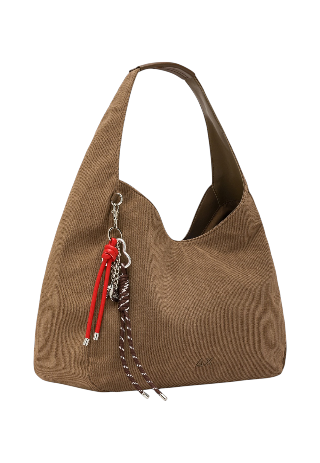Borsa A Spalla Donna Sun68 Hobo Bag Corduroy Y46219