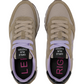 Sneakers Basse Donna Sun68 Stile Running, Nylon E Suede, Logo Ricamato Ally Solid Z46201