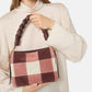 Borsa A Mano Donna Coccinelle Motivo Vichy, In camoscio Boheme Vichy Patch E1VT5580101