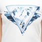 T-Shirt Manica Corta Donna Guess  Feather Triangle W6GI11K3026