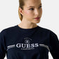 T-Shirt Manica Corta Donna Guess Crop Bow V6GI20K3509