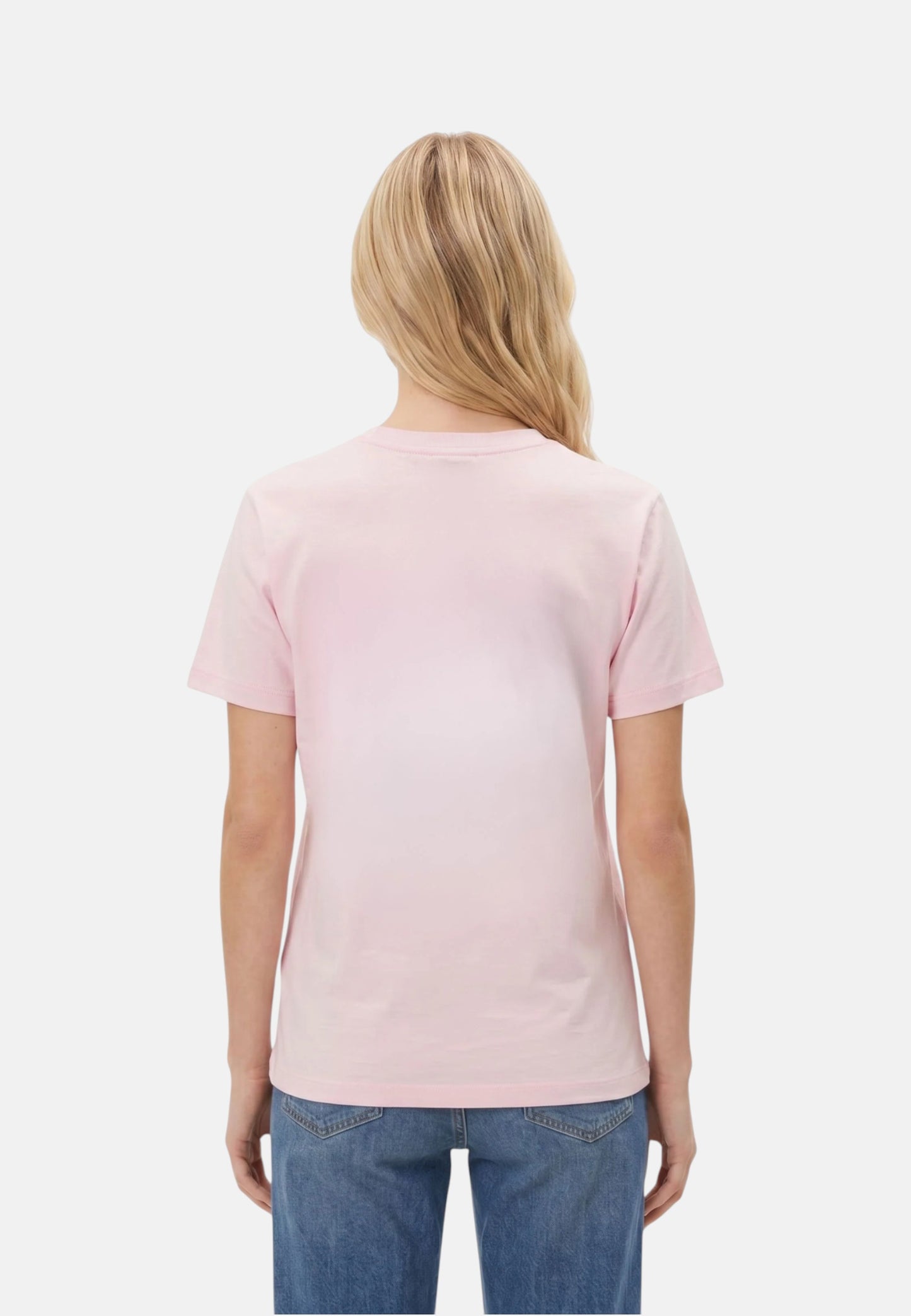 T-Shirt Manica Corta Donna Mc2 Saint Barth Sb Wine Beads Emb Emilie EMI0001
