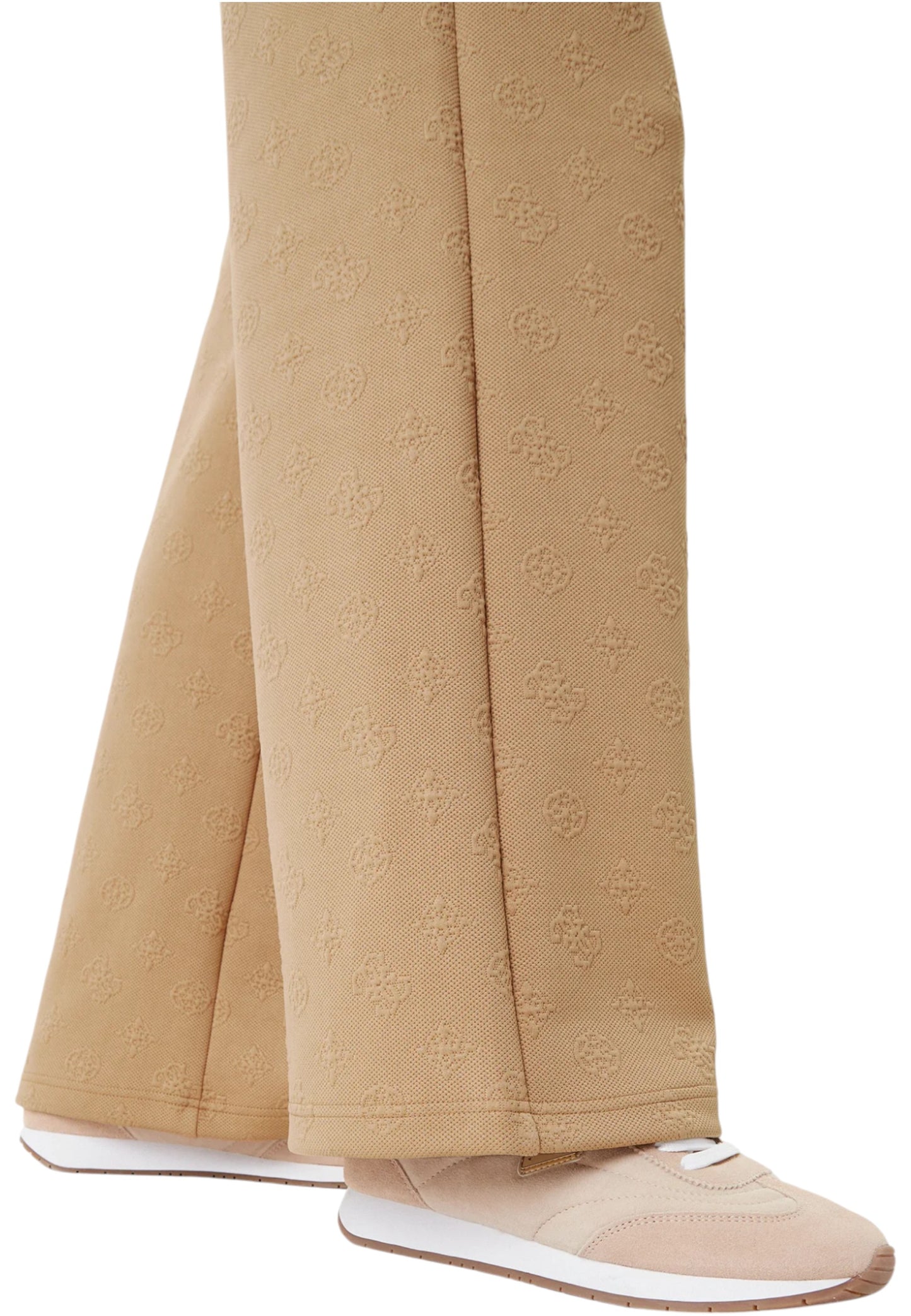 Pantaloni Tuta Donna Guess Wide Leng 3D Peony V5YB19KBSL2