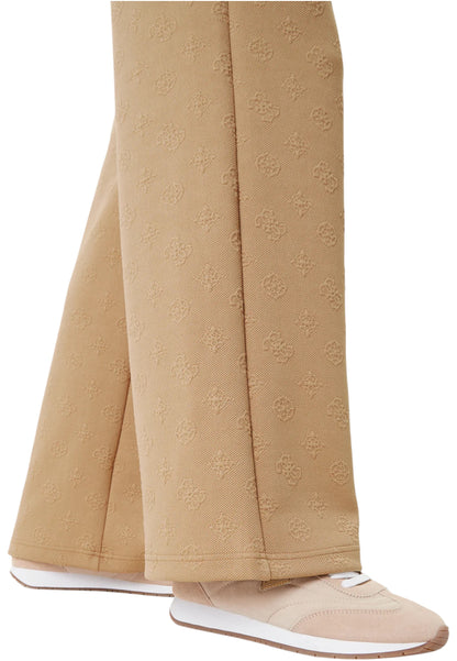 Pantaloni Tuta Donna Guess Wide Leng 3D Peony V5YB19KBSL2