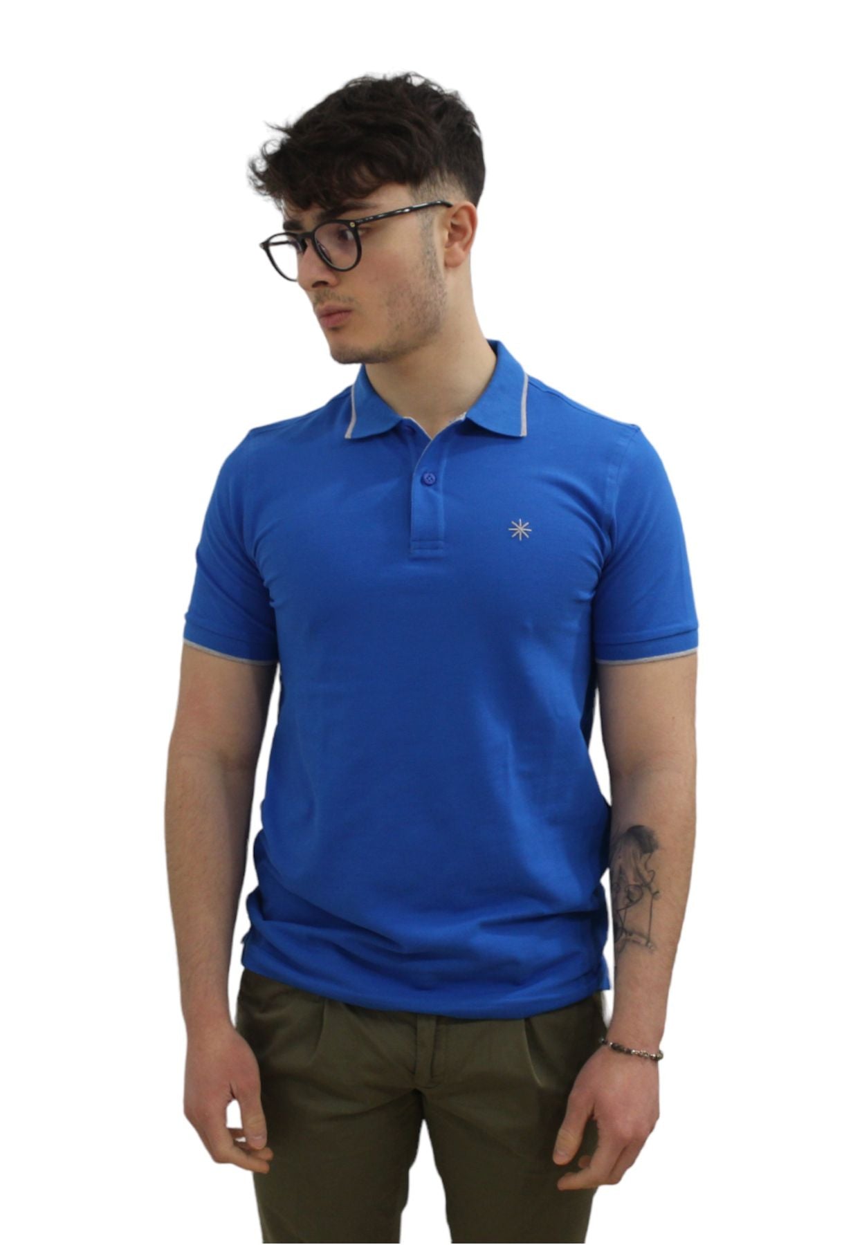 Polo Manica Corta Uomo Manuel Ritz   3432M552233446