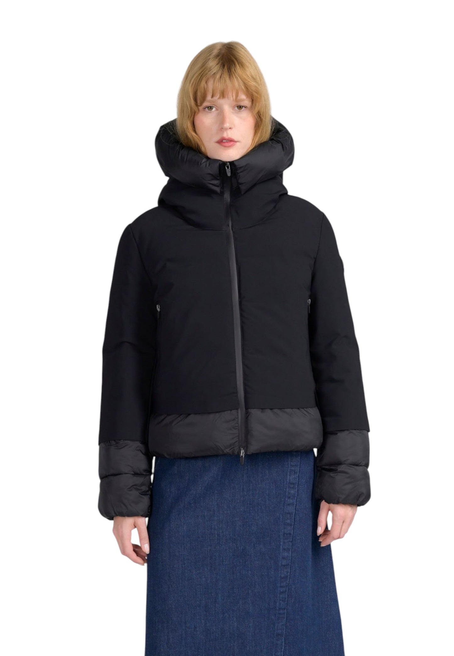 Piumino Corto Donna Canadian Con Cappuccio Becancour Short CN.G224110W