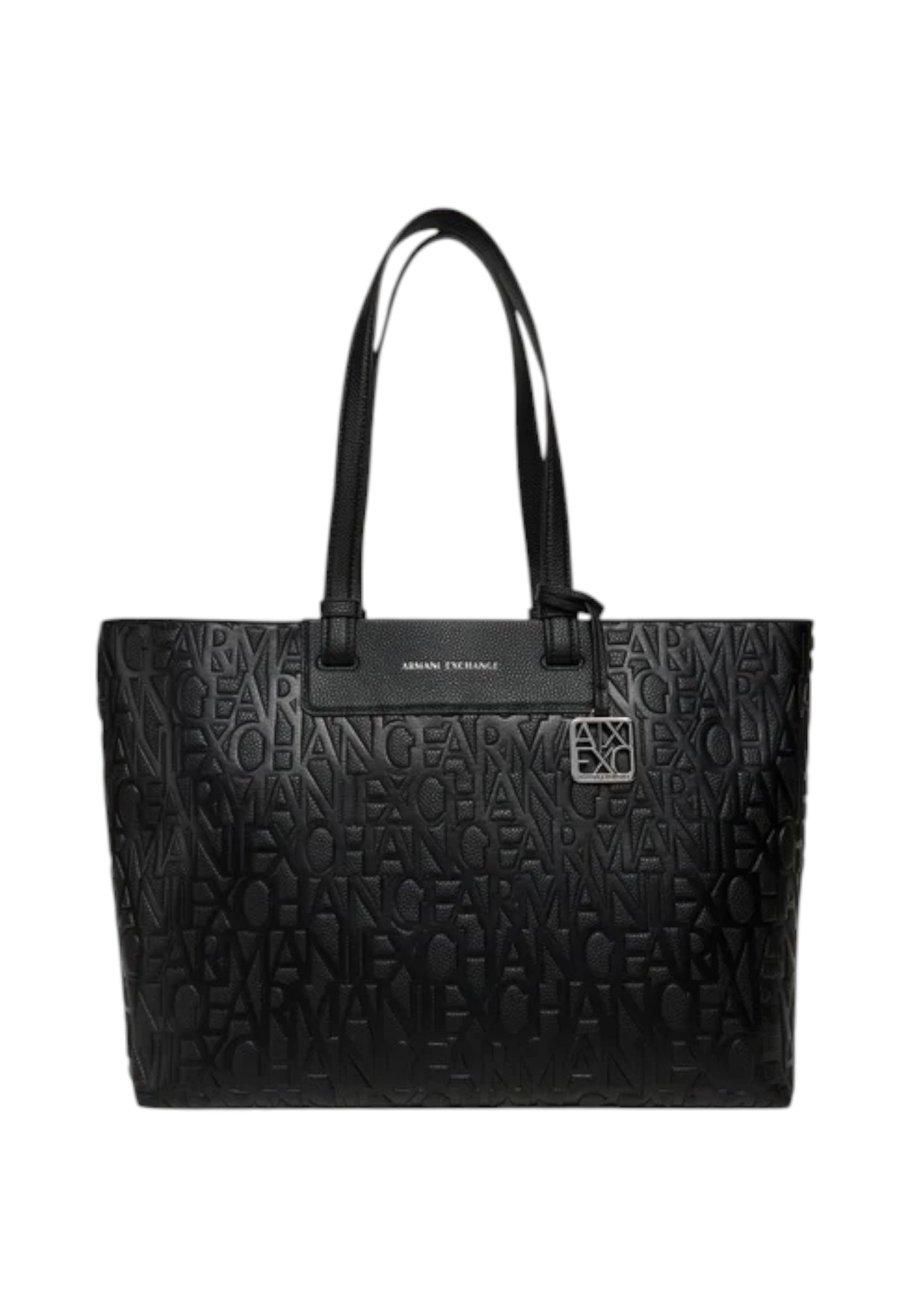 Borsa A Spalla Donna Armani Exchange Shopper Con Logo Allover  XW001482AF15774