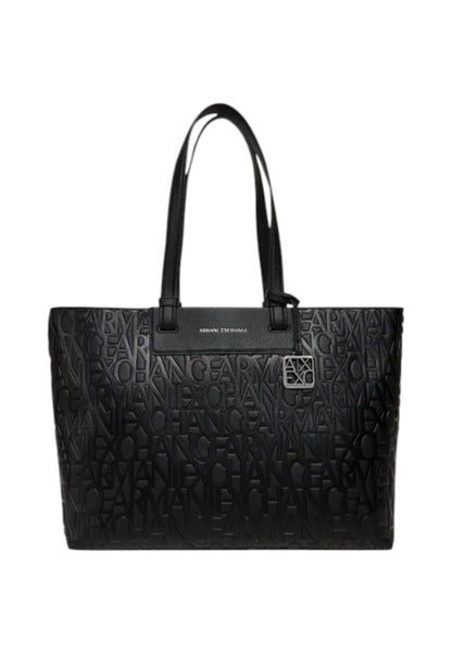 Borsa A Spalla Donna Armani Exchange Shopper Con Logo Allover  XW001482AF15774