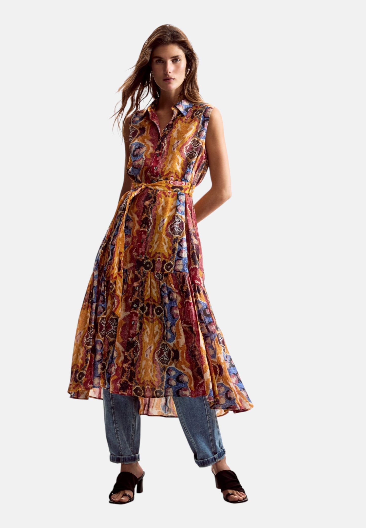 Vestito Midi Donna Desigual  Bugs Lacroix 26SWVW56