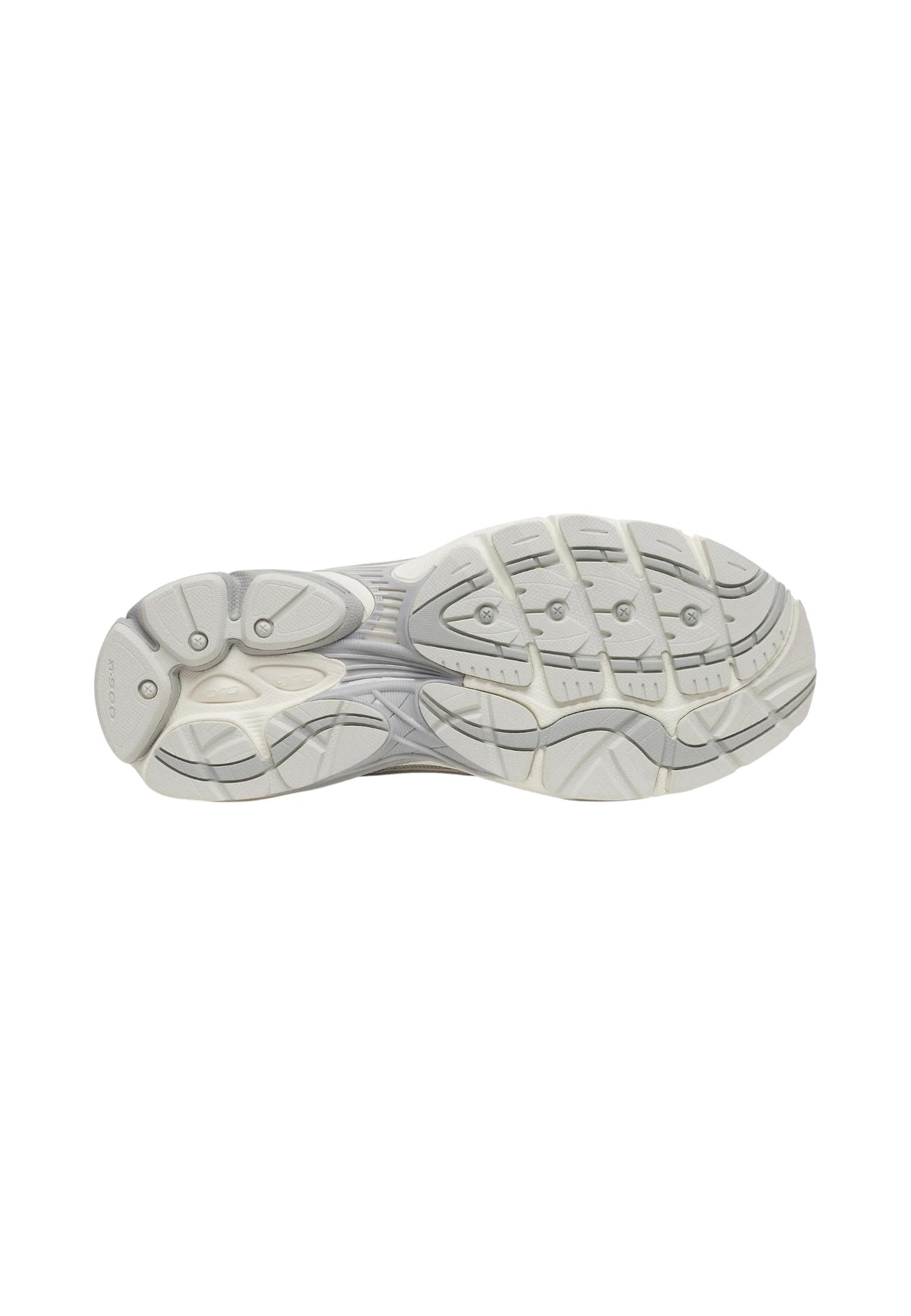 Sneakers Basse Uomo Saucony Chiusura con lacci, Tomaia in mesh aperto traspirante, Inserti in pelle scamosciata, Gabbia stabilizzante gommata, Ammortizzazione GRID Progrid Omni 9 S101835