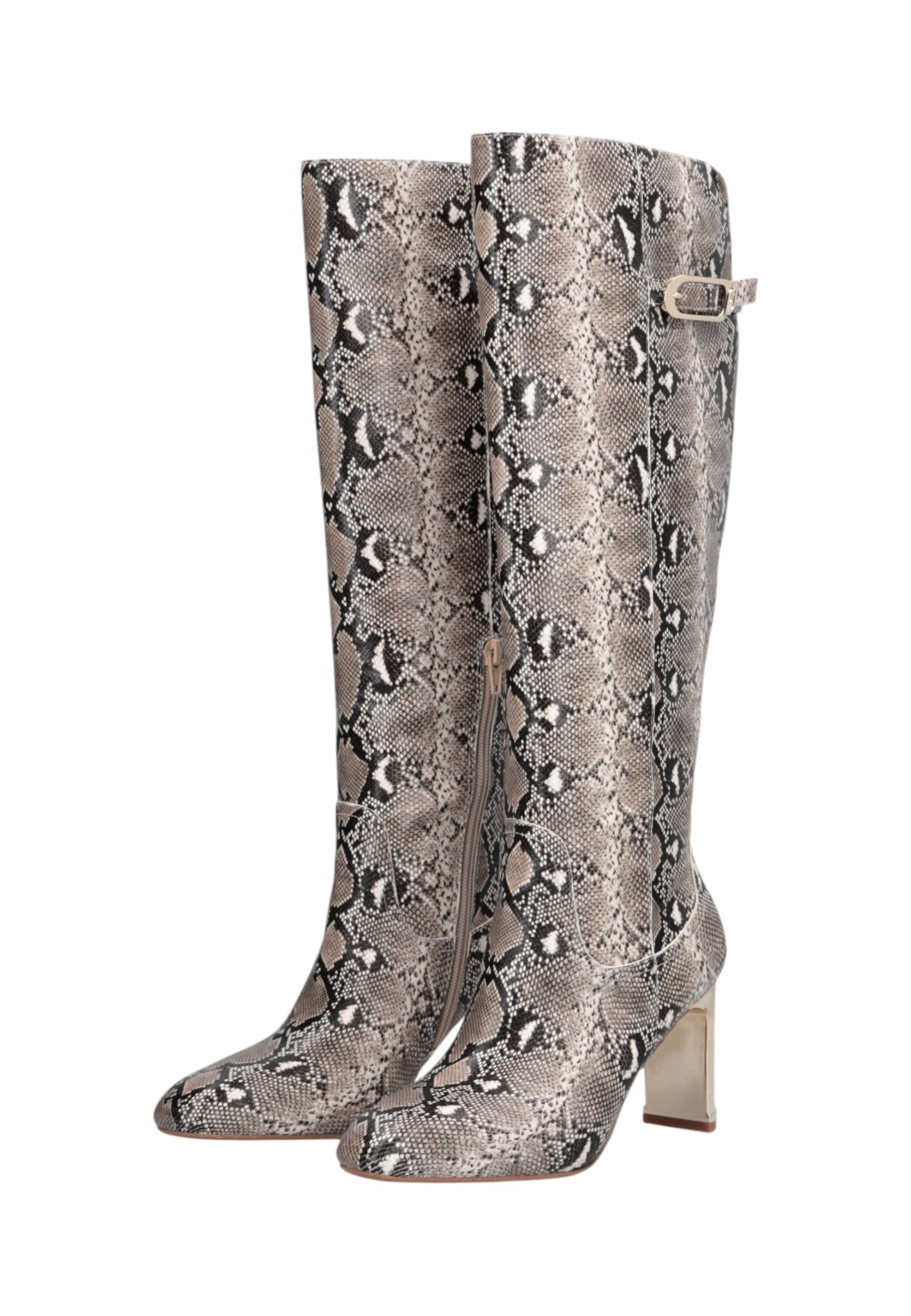 Stivali Con Tacco Donna Liu Jo Printed Python Laila 03 SF5019EX005