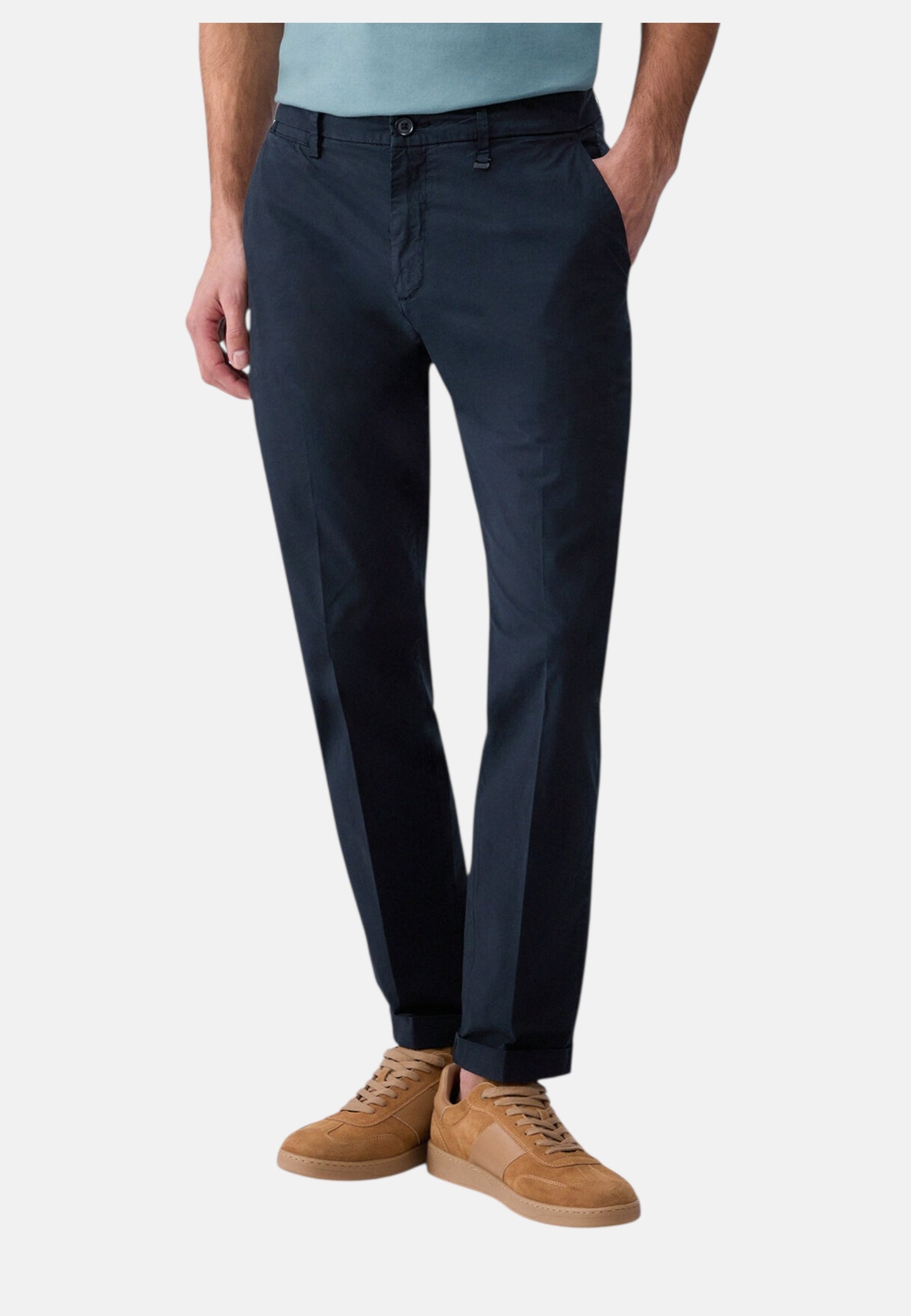 Pantaloni  Uomo Liu Jo Chino In Tela  QXX087T4310