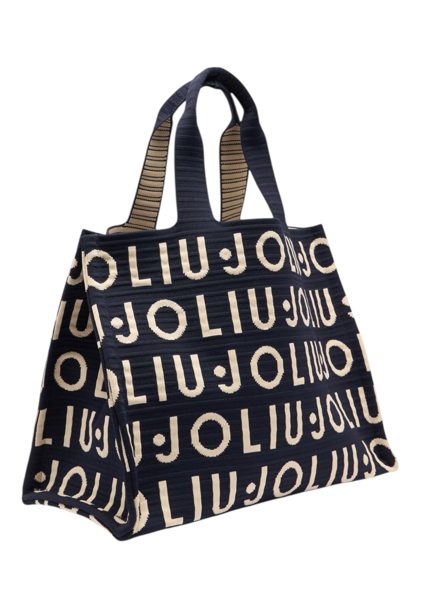 Borsa A Mano Donna Liu Jo Large Knitted Logo Tote Bag  2A6026M0300