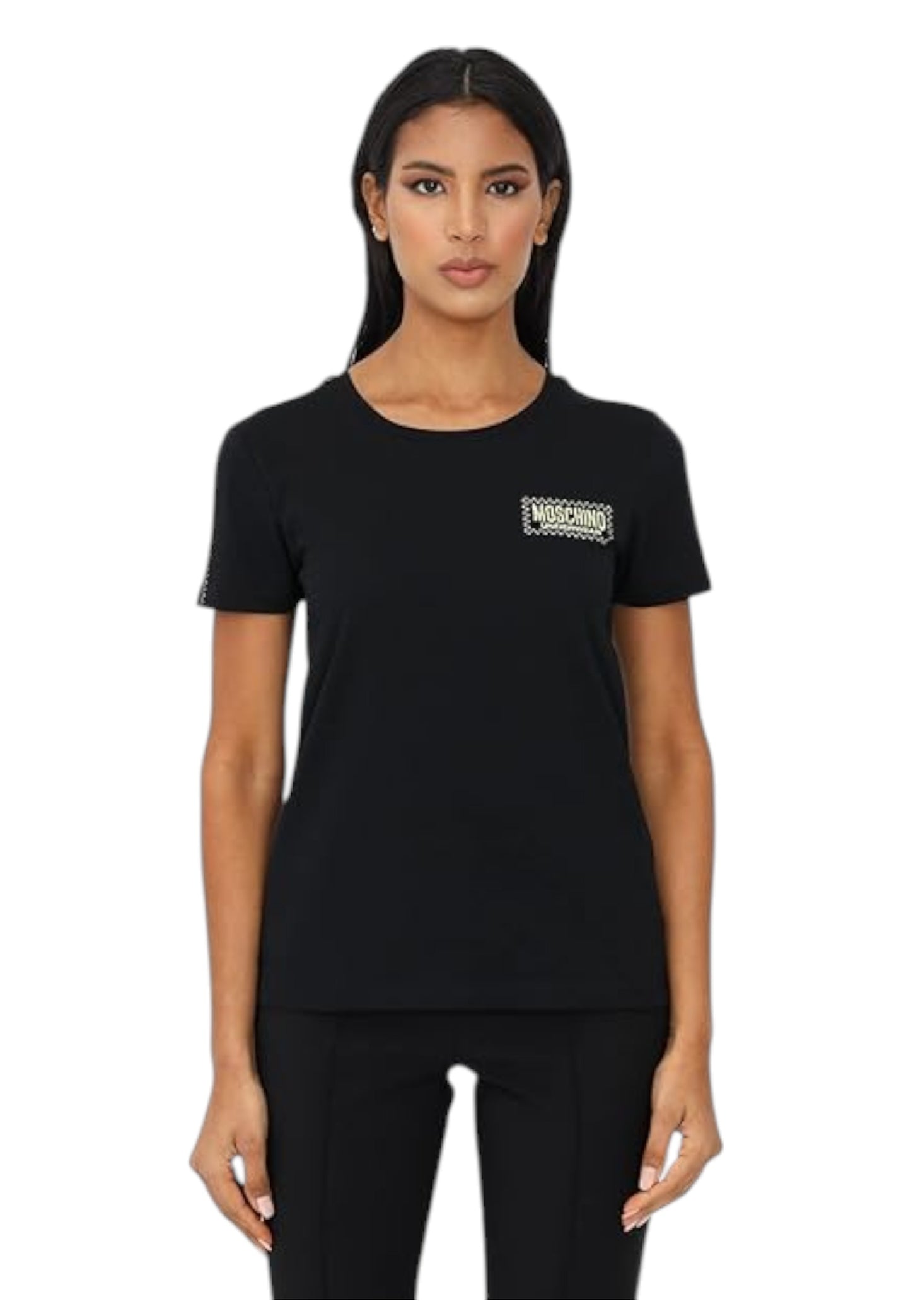 T-Shirt Manica Corta Donna Moschino   A19259001