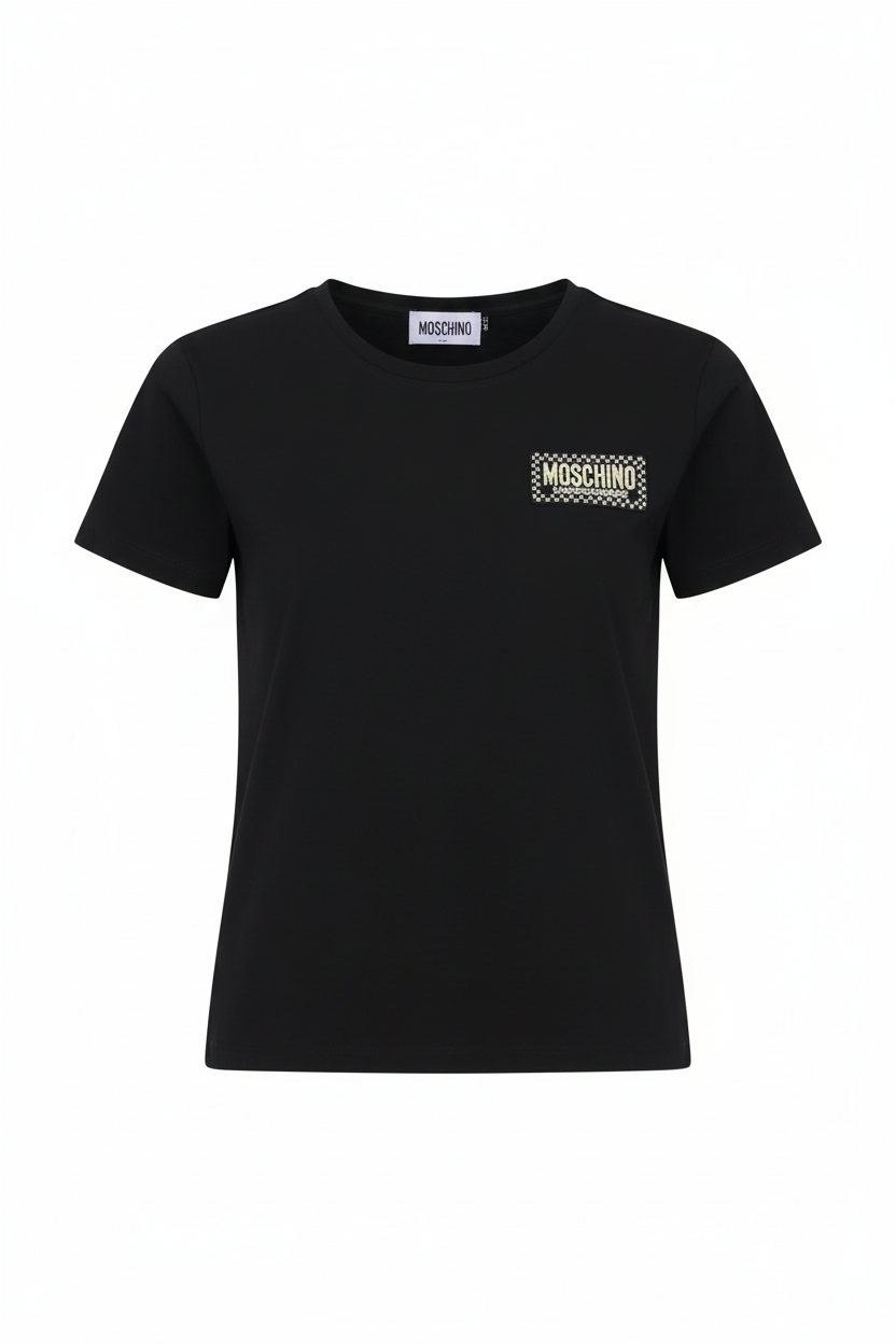 T-Shirt Manica Corta Donna Moschino   A19259001